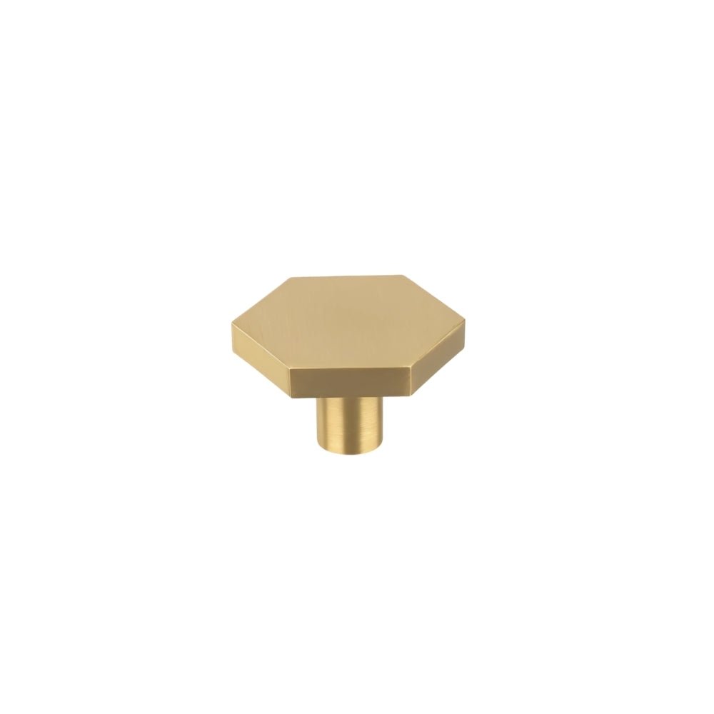Brass Cabinet Knobs & Drawer Pulls, Minimalist Kitchen & Bathroom Hardware, Rectangular Bar Profile, Set of 2, 1.1-16.3in
