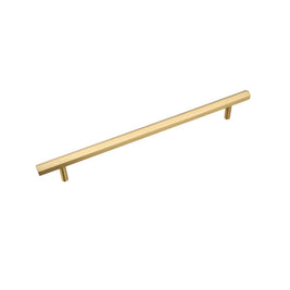 Brass Cabinet Knobs & Drawer Pulls, Minimalist Kitchen & Bathroom Hardware, Rectangular Bar Profile, Set of 2, 1.1-16.3in