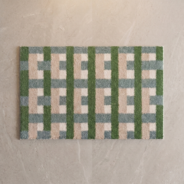 Merano Mint Grid stone bg