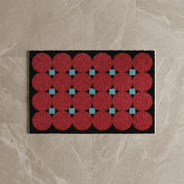Merano Burgundy Lattice stone bg
