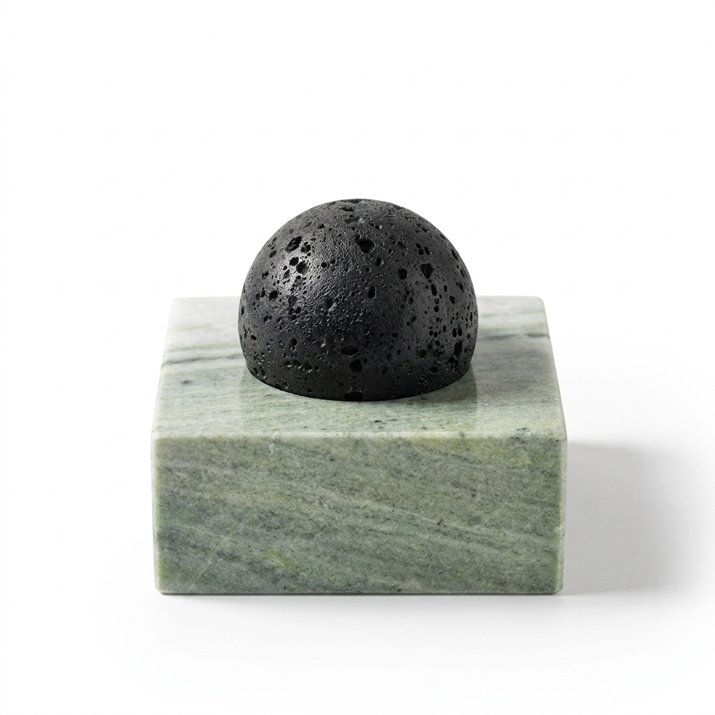 Marble Lava Stone Oil Diffuser on a white background