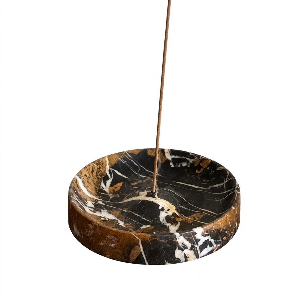 Stone Incense Holder on a white background