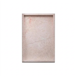 Pink Marble Tray on a white background