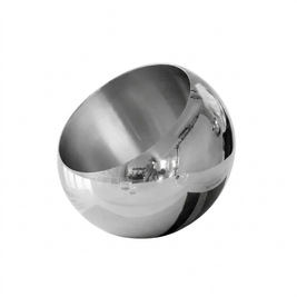 Stainless Steel Fruit Bowl on a white background