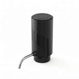 Electric wine aerator and dispenser on a white background