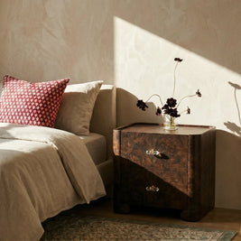 Faceted Crystal Cabinet Knobs, Glam Wardrobe & Dresser Drawer Hardware, Brass Accents, Set of 2 in 5 Colors, 2.3 x 1.1in