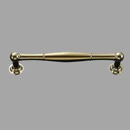 Cabinet Knobs & Drawer Pull Bars, Timeless Kitchen & Dresser Hardware, Comfortable Rounded Grip, Set of 2 in 3 Finishes, 0.7-7.6in
