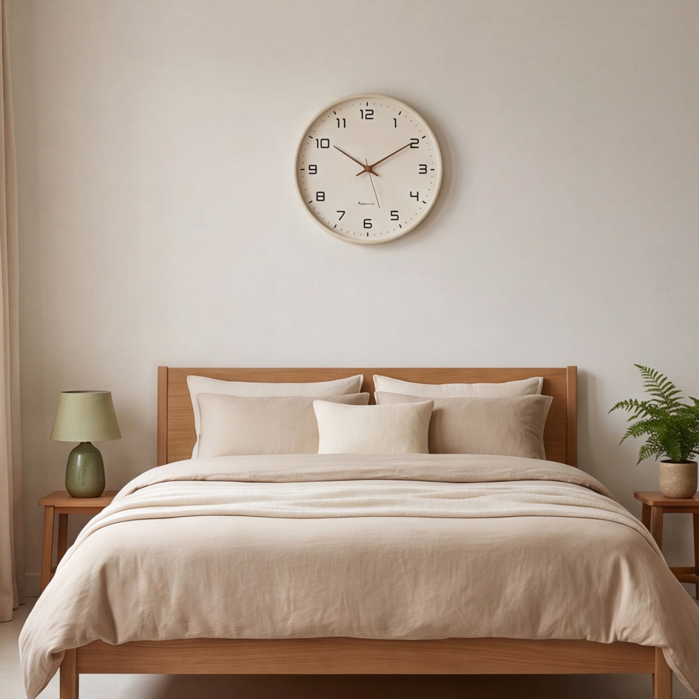 HUGO: Houten Wandklok