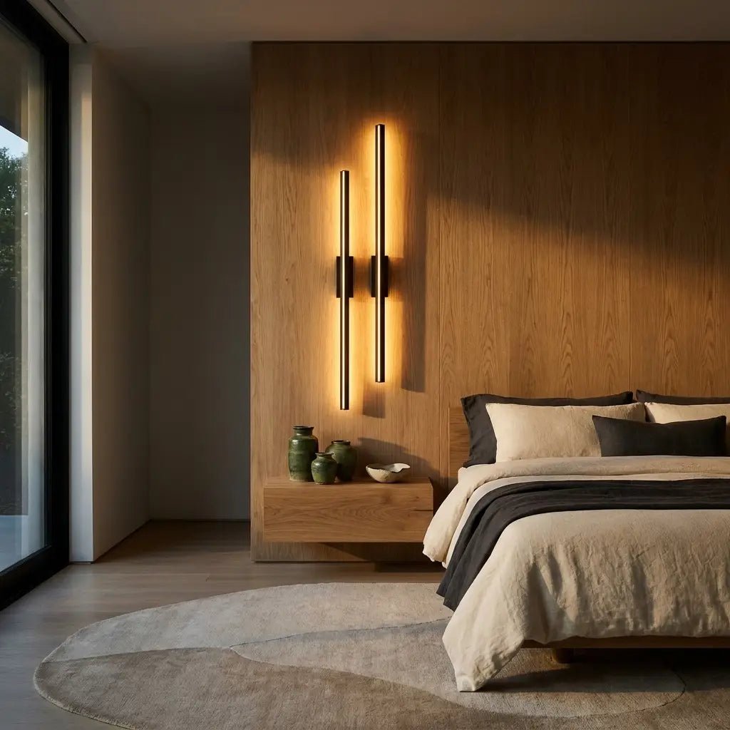JARI: Lineaire Wandlamp (Metaal) - Volsani