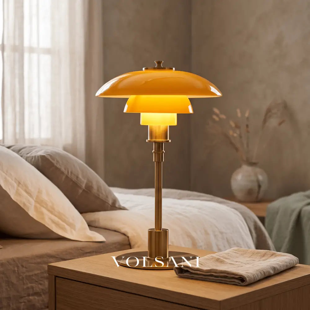 JOLIJN: Paddenstoel Tafellamp – Scandinavisch Design met E27 - Volsani