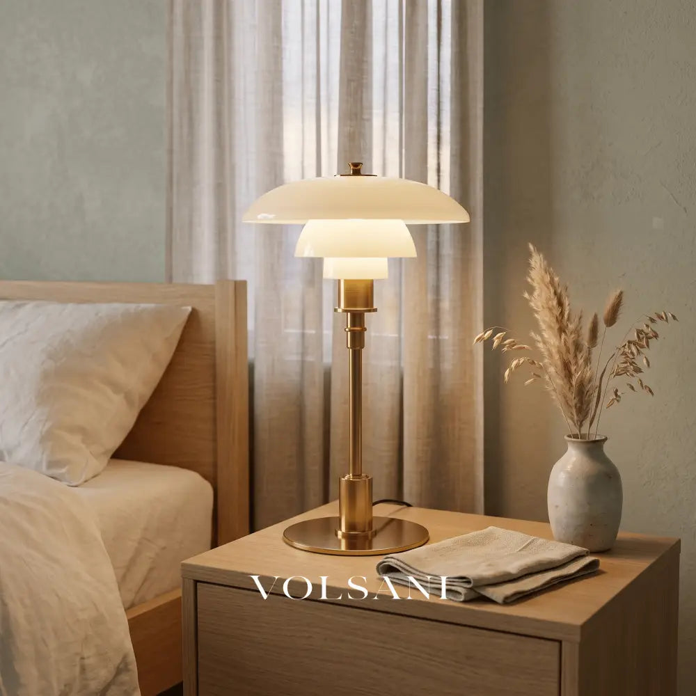 JOLIJN: Paddenstoel Tafellamp – Scandinavisch Design met E27 - Volsani