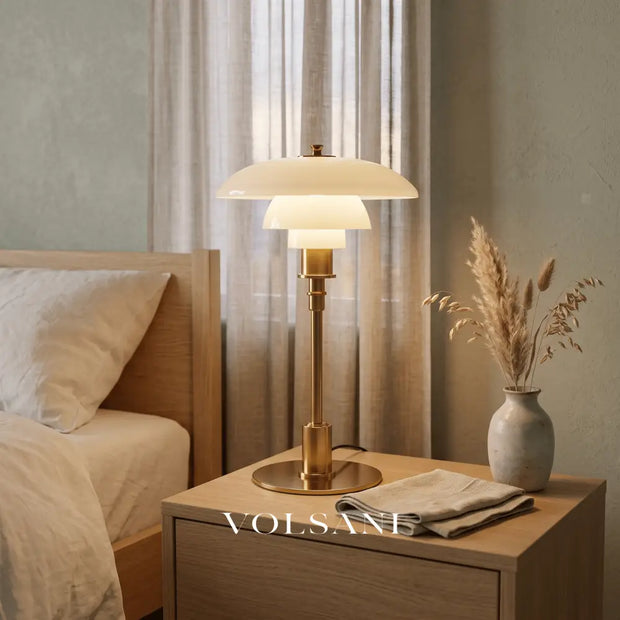 JOLIJN: Paddenstoel Tafellamp – Scandinavisch Design met E27 - Volsani
