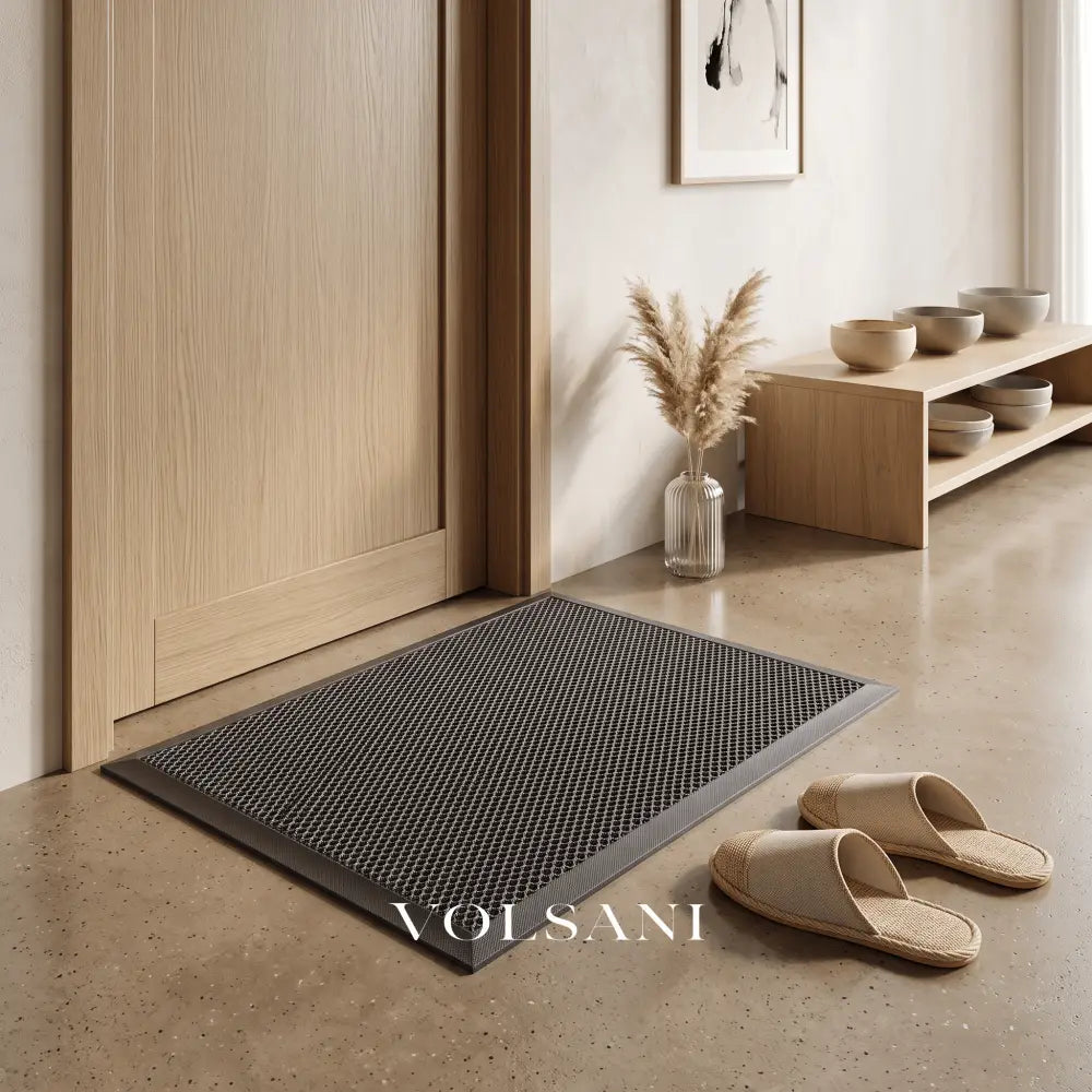 JUNA: Antislip Droogloopmat – Vuilvangende Deurmat voor Binnen & Buiten - Volsani