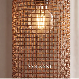 KAITO: Japanse Rotan Hanglamp - Volsani