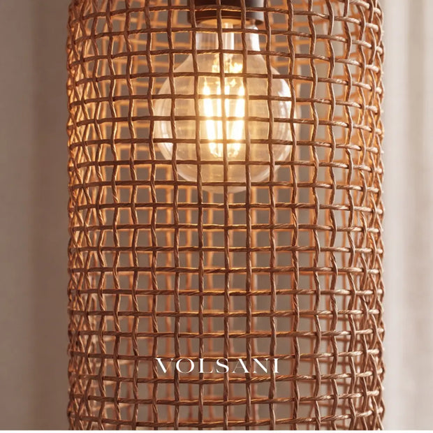KAITO: Japanse Rotan Hanglamp - Volsani