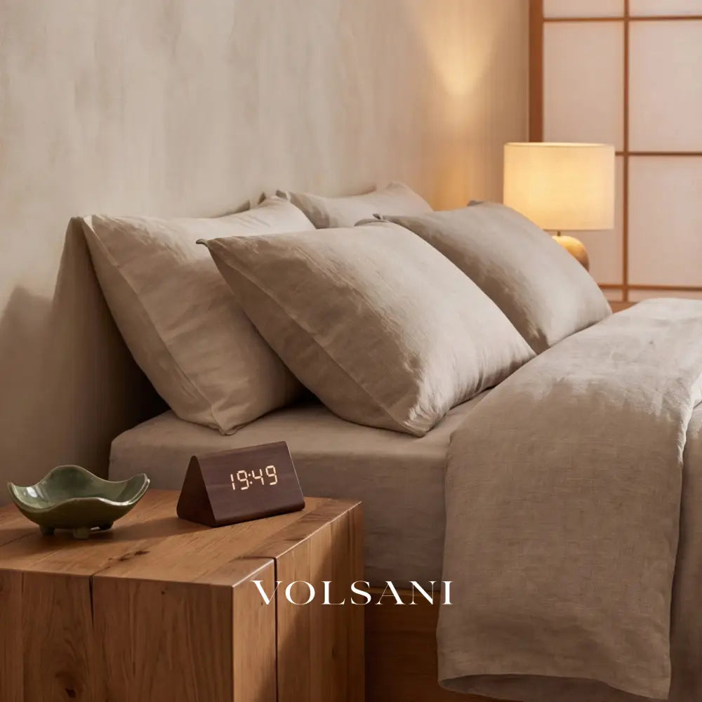KEI: Houten Digitale Wekker - Volsani
