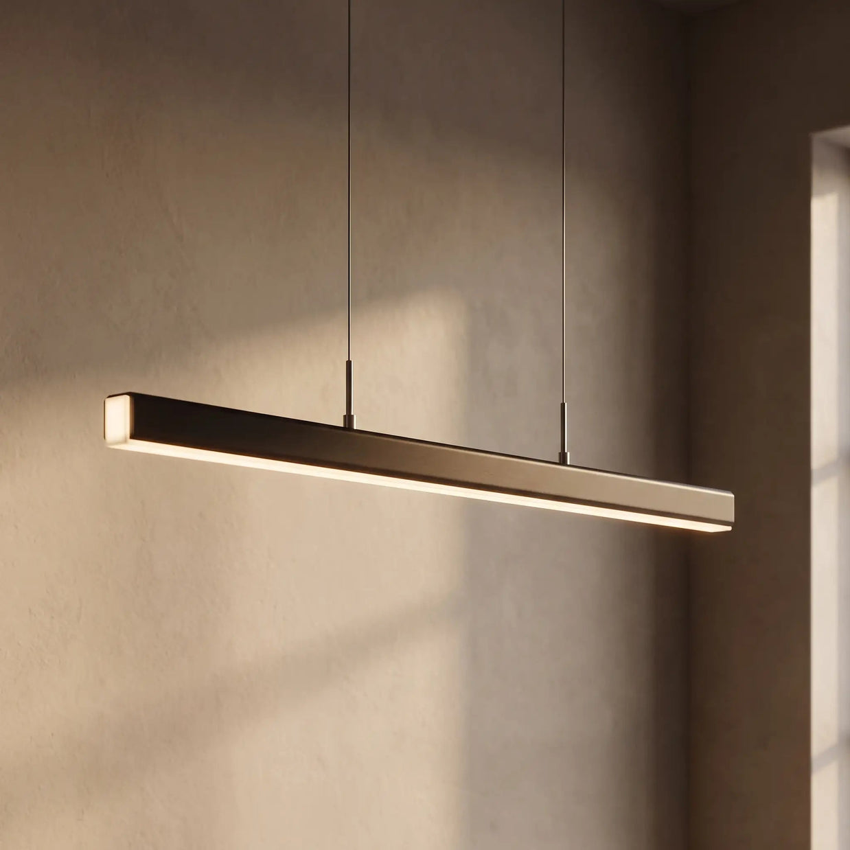 KENTO: Lineaire Hanglamp (Metaal) - Volsani