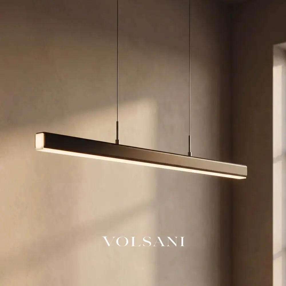 KENTO: Lineaire Hanglamp (Metaal) - Volsani