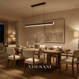 KENTO: Lineaire Hanglamp (Metaal) - Volsani