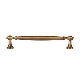 Brass Cabinet Knobs & Drawer Pull Bars, Classic Kitchen & Wardrobe Hardware, Brass Bronze or Chrome Finish, Set of 2, 1.1-6.2in