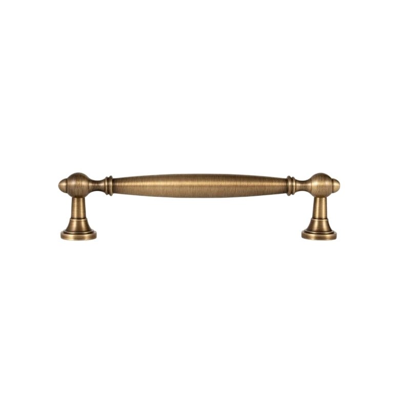 Brass Cabinet Knobs & Drawer Pull Bars, Classic Kitchen & Wardrobe Hardware, Brass Bronze or Chrome Finish, Set of 2, 1.1-6.2in