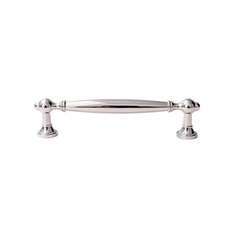 Brass Cabinet Knobs & Drawer Pull Bars, Classic Kitchen & Wardrobe Hardware, Brass Bronze or Chrome Finish, Set of 2, 1.1-6.2in