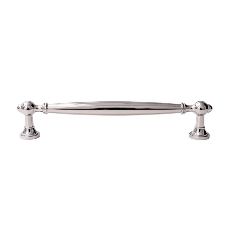 Brass Cabinet Knobs & Drawer Pull Bars, Classic Kitchen & Wardrobe Hardware, Brass Bronze or Chrome Finish, Set of 2, 1.1-6.2in