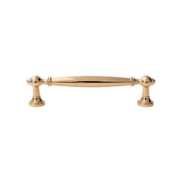 Brass Cabinet Knobs & Drawer Pull Bars, Classic Kitchen & Wardrobe Hardware, Brass Bronze or Chrome Finish, Set of 2, 1.1-6.2in