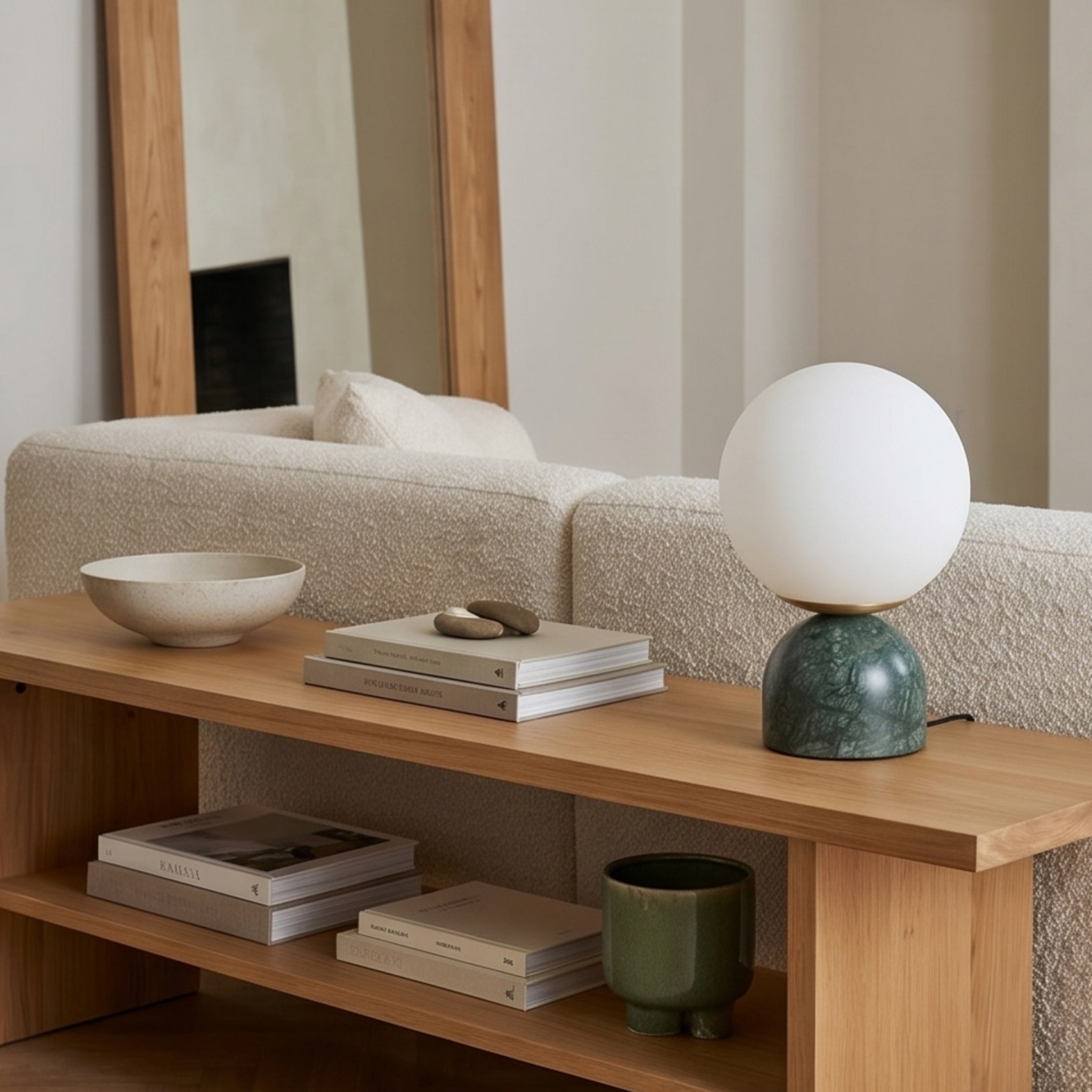 KOJI: Glazen Bureaulamp