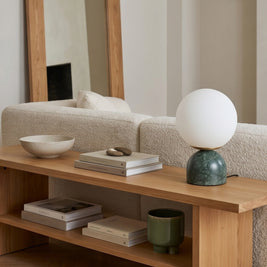 KOJI: Glazen Bureaulamp