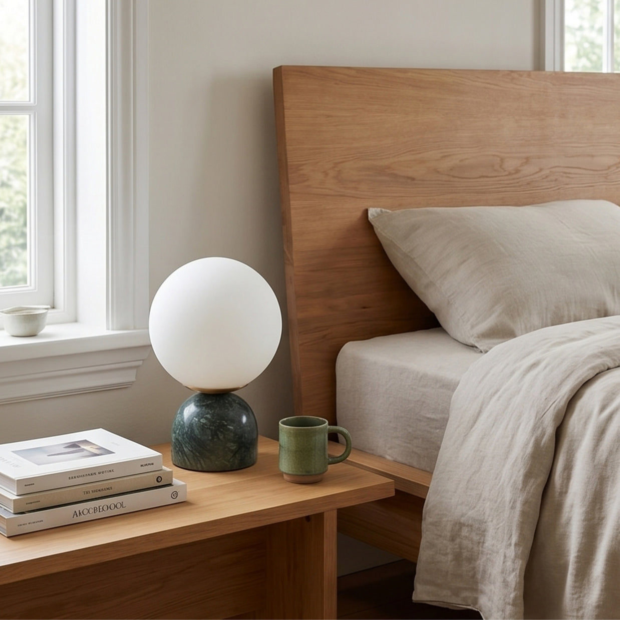 KOJI: Glazen Bureaulamp