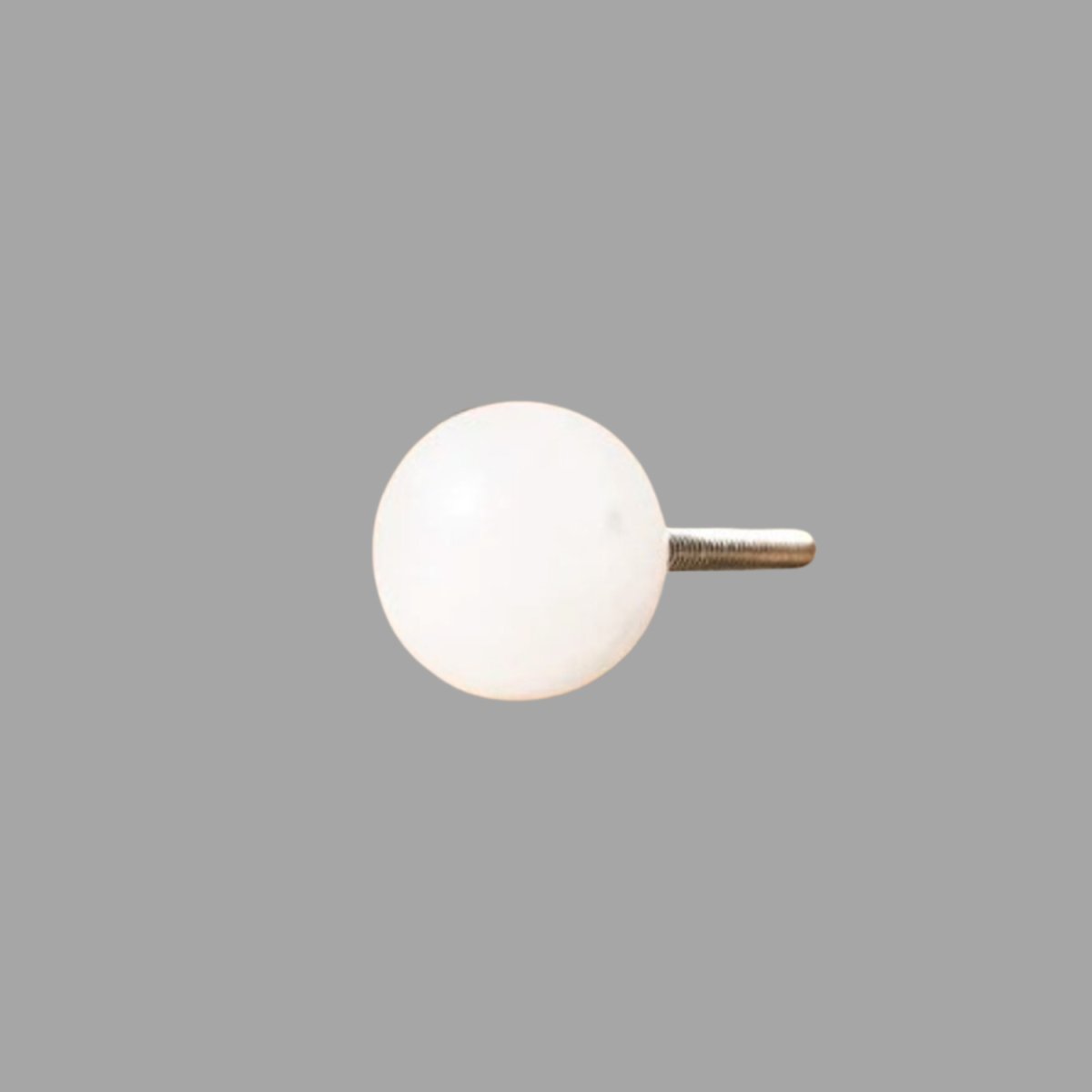Translucent Crystal Ball Cabinet Knobs, Modern Kitchen & Kids Wardrobe Hardware, 2 Screw Lengths, Set of 2, 0.94in