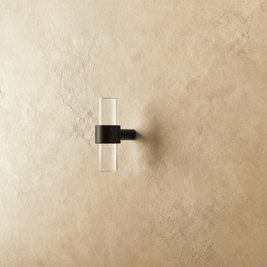 Transparent Acrylic & Brass Cabinet Knobs & Pull Bars, Modern Kitchen & Wardrobe Hardware, Black White or Brass, Set of 2, 2-12.6in