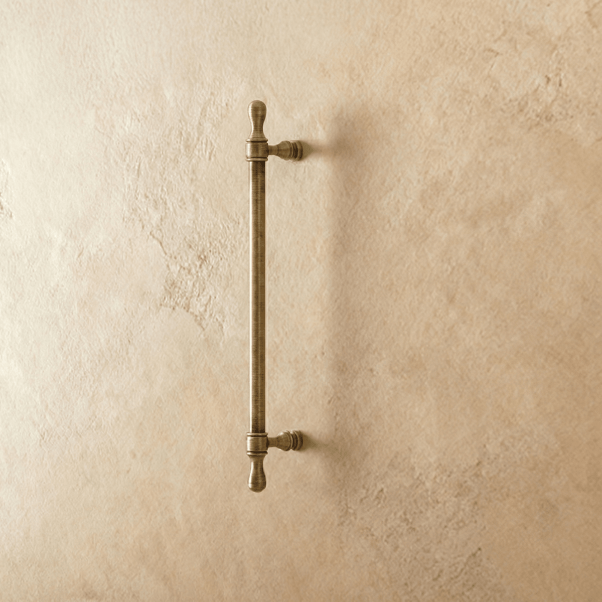 Antique Brass Cabinet Knobs & Drawer Pulls, Vintage Kitchen & Bathroom Hardware, Rust-Resistant Finish, Set of 2 Pieces, 0.7-12.6in