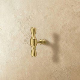 Antique Brass Cabinet Knobs & Drawer Pulls, Vintage Kitchen & Bathroom Hardware, Rust-Resistant Finish, Set of 2 Pieces, 0.7-12.6in