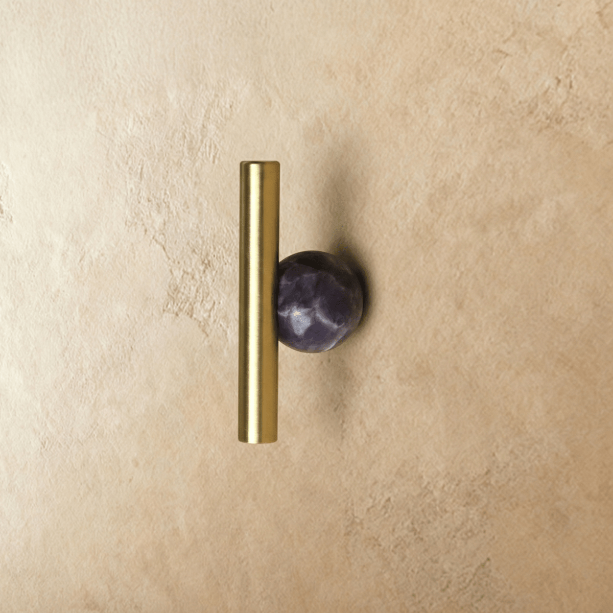 Crystal Ball Cabinet Knobs & Drawer Pulls, Modern Kitchen & Bathroom Hardware, Rust-Resistant Brass Surface, Set of 2, 2.2-7.6in