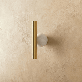 Crystal Ball Cabinet Knobs & Drawer Pulls, Modern Kitchen & Bathroom Hardware, Rust-Resistant Brass Surface, Set of 2, 2.2-7.6in
