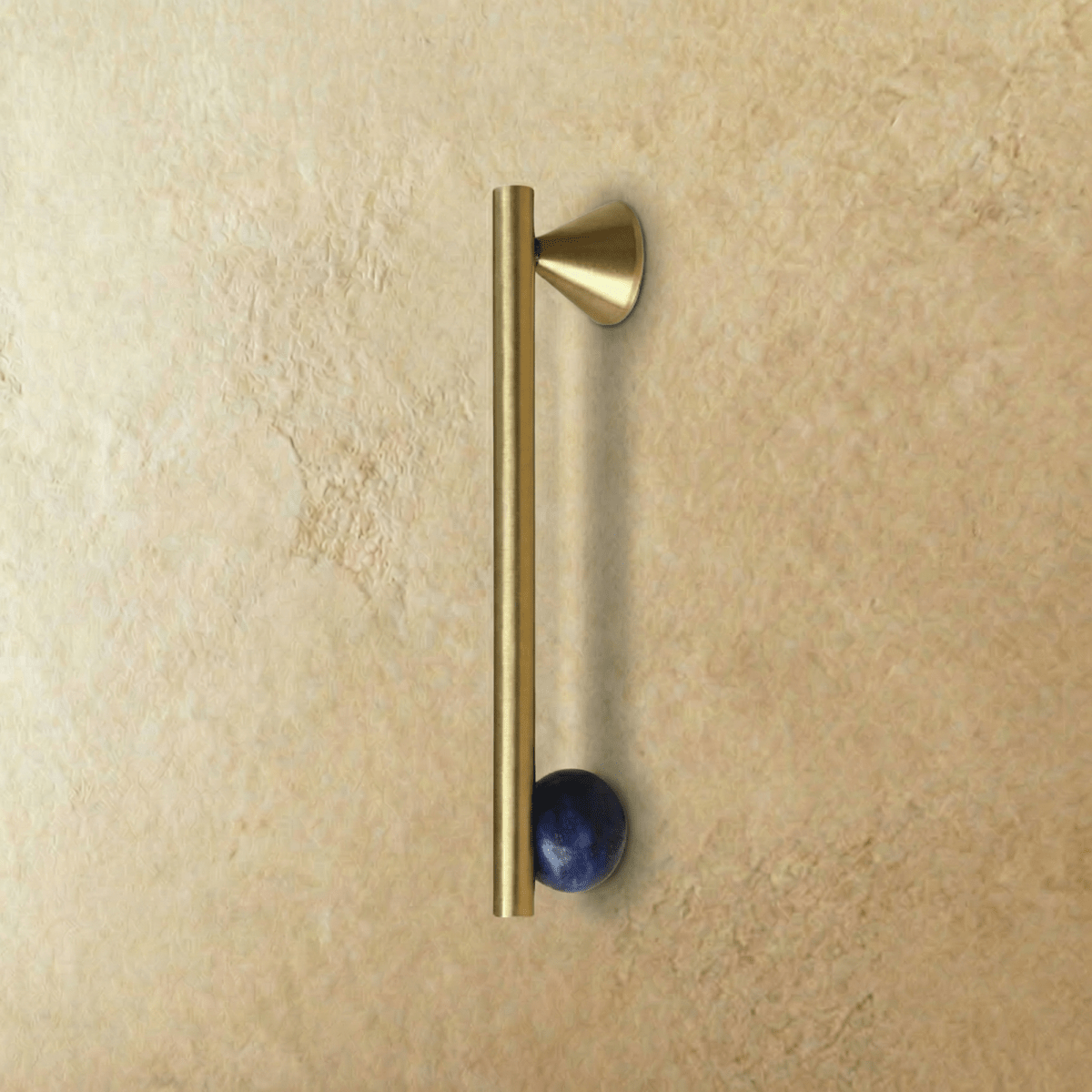 Crystal Ball Cabinet Knobs & Drawer Pulls, Modern Kitchen & Bathroom Hardware, Rust-Resistant Brass Surface, Set of 2, 2.2-7.6in