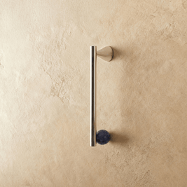 Crystal Ball Cabinet Knobs & Drawer Pulls, Modern Kitchen & Bathroom Hardware, Rust-Resistant Brass Surface, Set of 2, 2.2-7.6in