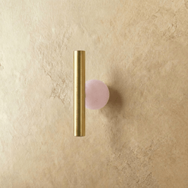 Crystal Ball Cabinet Knobs & Drawer Pulls, Modern Kitchen & Bathroom Hardware, Rust-Resistant Brass Surface, Set of 2, 2.2-7.6in