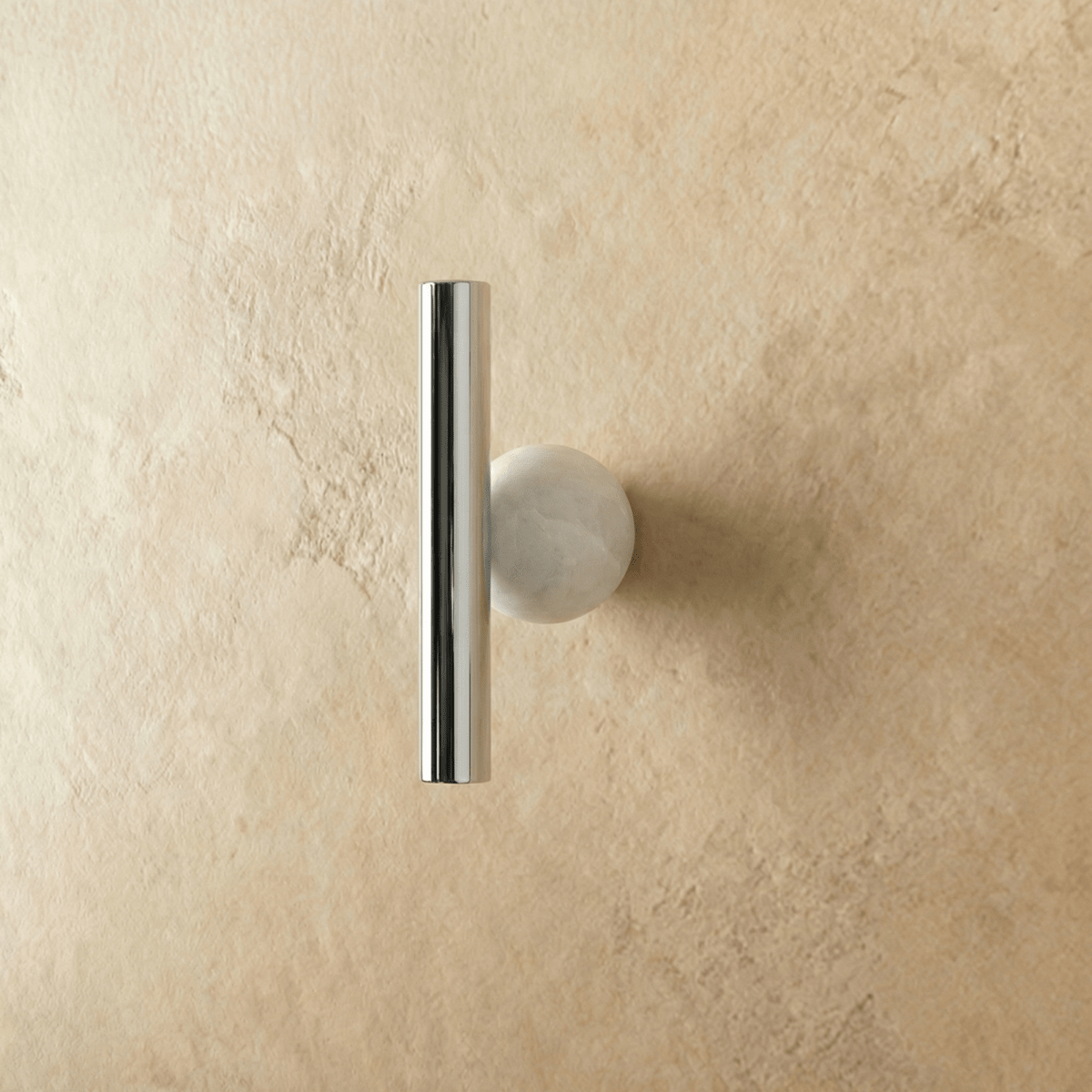 Crystal Ball Cabinet Knobs & Drawer Pulls, Modern Kitchen & Bathroom Hardware, Rust-Resistant Brass Surface, Set of 2, 2.2-7.6in