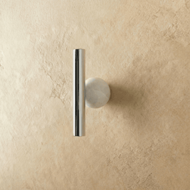 Crystal Ball Cabinet Knobs & Drawer Pulls, Modern Kitchen & Bathroom Hardware, Rust-Resistant Brass Surface, Set of 2, 2.2-7.6in