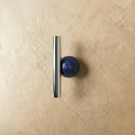 Crystal Ball Cabinet Knobs & Drawer Pulls, Modern Kitchen & Bathroom Hardware, Rust-Resistant Brass Surface, Set of 2, 2.2-7.6in