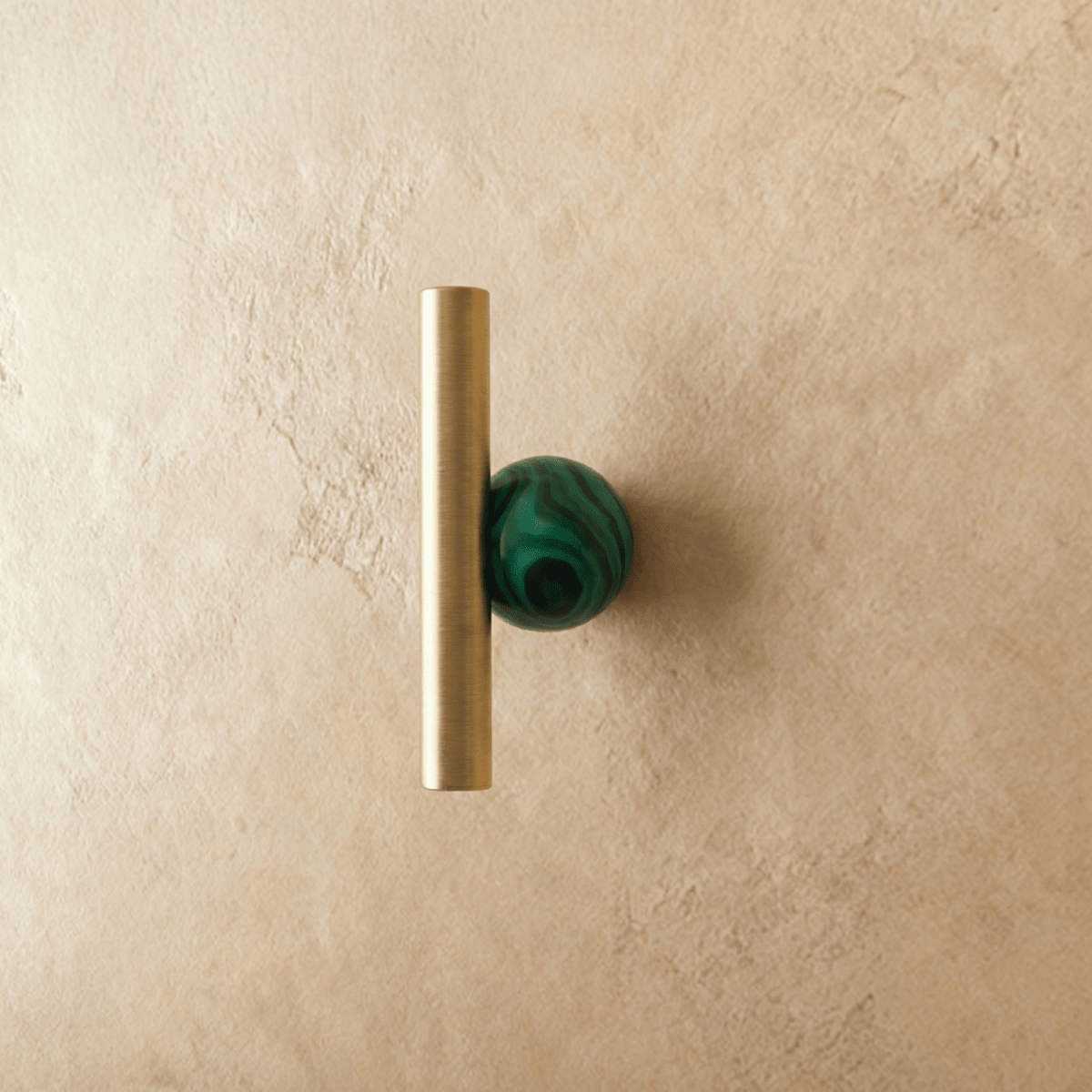 Crystal Ball Cabinet Knobs & Drawer Pulls, Modern Kitchen & Bathroom Hardware, Rust-Resistant Brass Surface, Set of 2, 2.2-7.6in