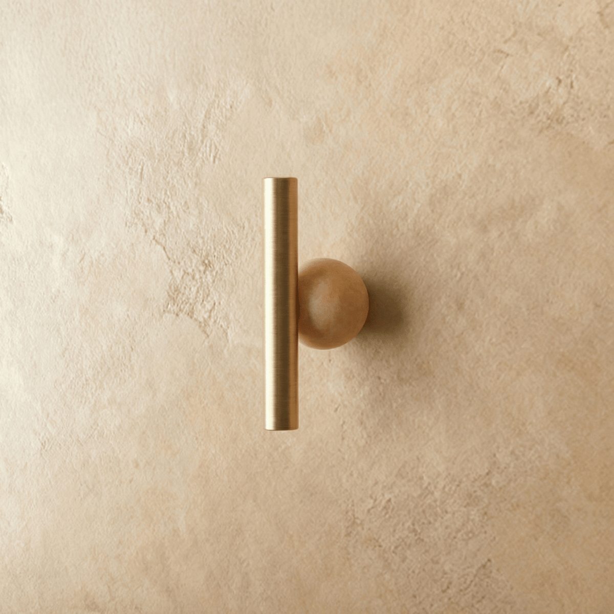 Crystal Ball Cabinet Knobs & Drawer Pulls, Modern Kitchen & Bathroom Hardware, Rust-Resistant Brass Surface, Set of 2, 2.2-7.6in