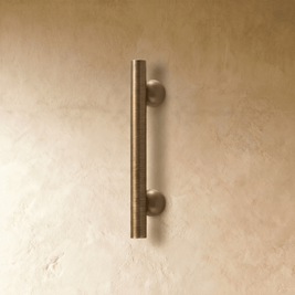 Premium Brass Cabinet Knobs & Drawer Pulls, Modern Kitchen & Wardrobe Hardware, Brass & Bronze Finish, Set of 2, 0.7-7.5in