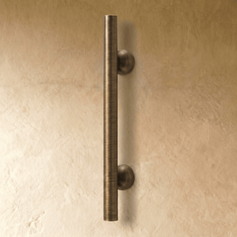 Premium Brass Cabinet Knobs & Drawer Pulls, Modern Kitchen & Wardrobe Hardware, Brass & Bronze Finish, Set of 2, 0.7-7.5in