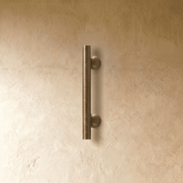 Premium Brass Cabinet Knobs & Drawer Pulls, Modern Kitchen & Wardrobe Hardware, Brass & Bronze Finish, Set of 2, 0.7-7.5in