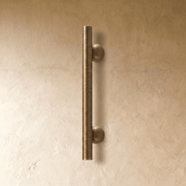 Premium Brass Cabinet Knobs & Drawer Pulls, Modern Kitchen & Wardrobe Hardware, Brass & Bronze Finish, Set of 2, 0.7-7.5in