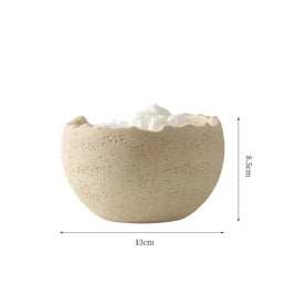 Stone Storage Box, Wabi Sabi Desk & Vanity Organizer Tray, Natural Stone